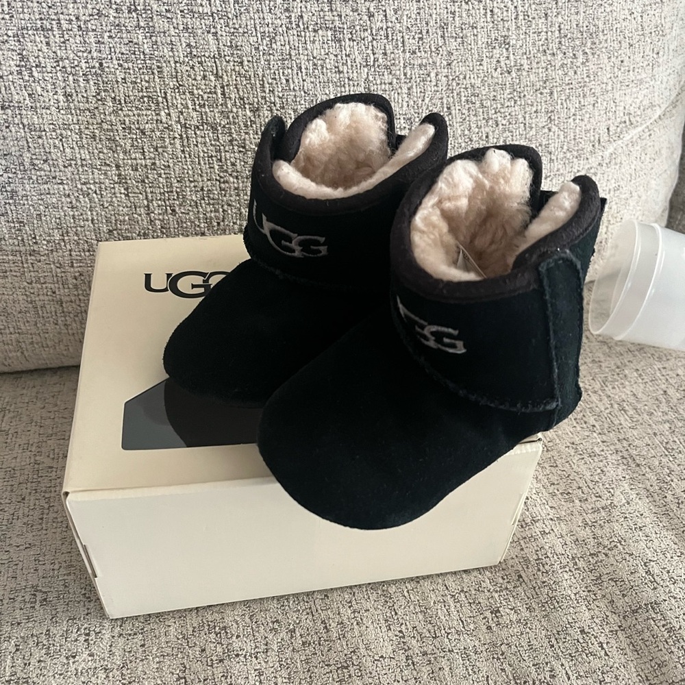 UGG Black Infant Booties